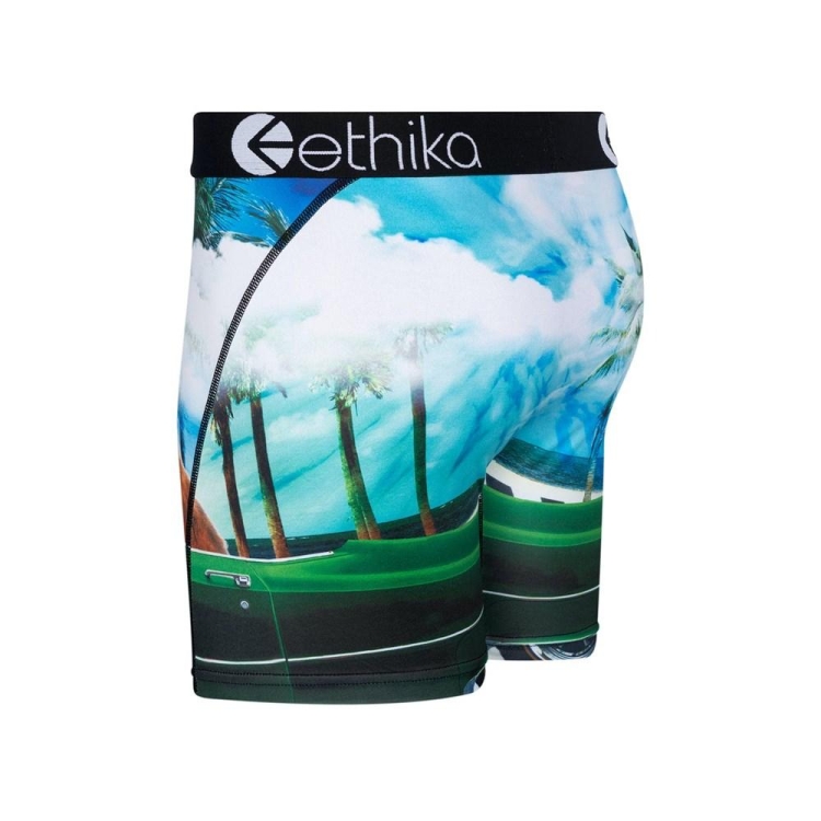 Mid Boxers Ethika Good Day Bleu Homme | RWZP-19375570