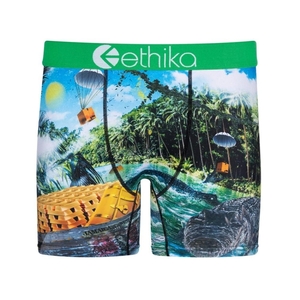 Mid Boxers Ethika Dundee Vert Homme | HQJF-48519094