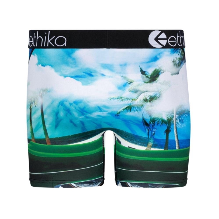 Mid Boxers Ethika Good Day Bleu Homme | RWZP-19375570