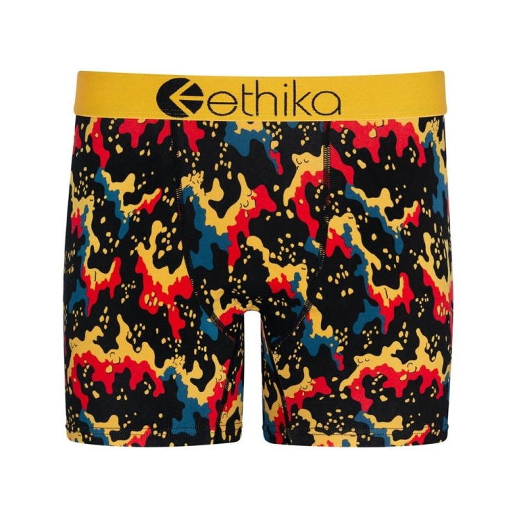 Mid Boxers Ethika Double Dose Multicolore Homme | RDZU-66004385