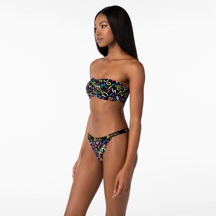 Cheeky Underwear Ethika 90's Retro Brazilian Multicolore Femme | BQKW-84941081