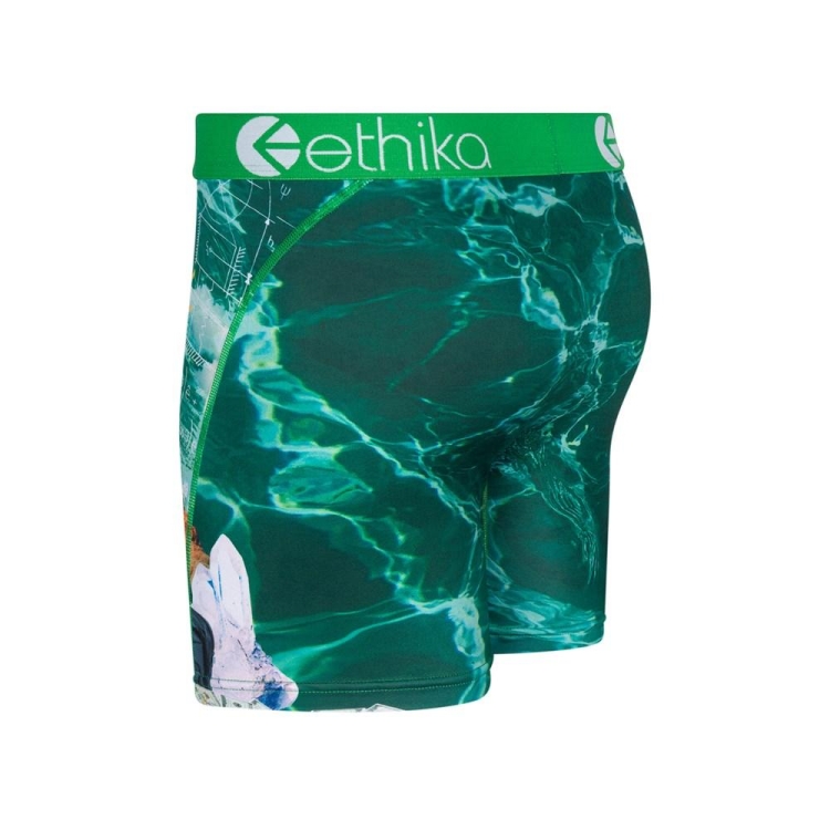 Mid Boxers Ethika Cookin Vert Homme | WNHZ-60884145