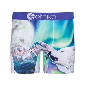 Mid Boxers Ethika Aurora Wolves Multicolore Homme | CRUG-56735227