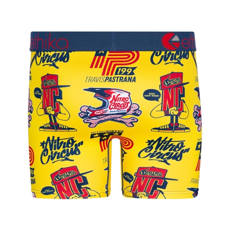 Mid Boxers Ethika Bazooka 199 Jaune Homme | HZRZ-40394827