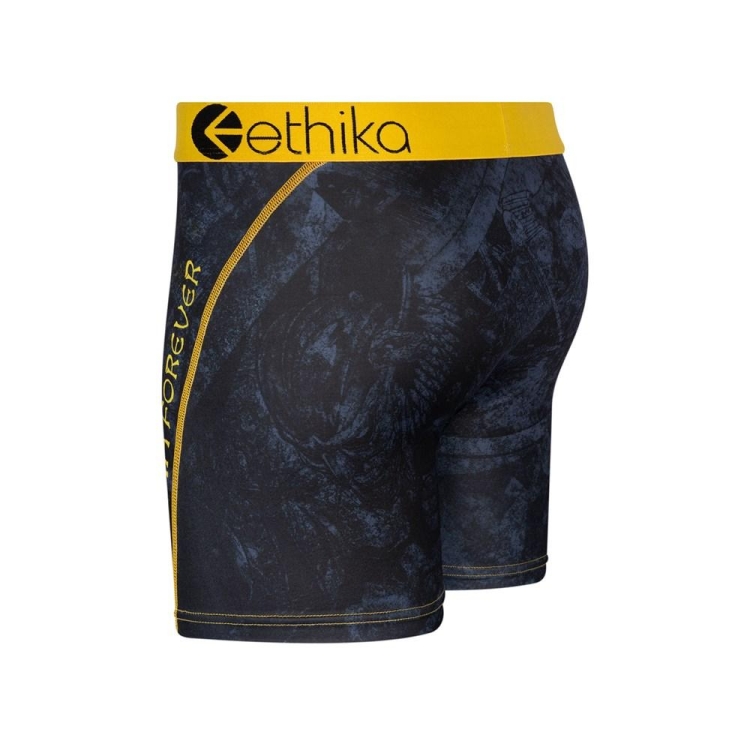 Mid Boxers Ethika Forever Noir Homme | EUVF-93952263