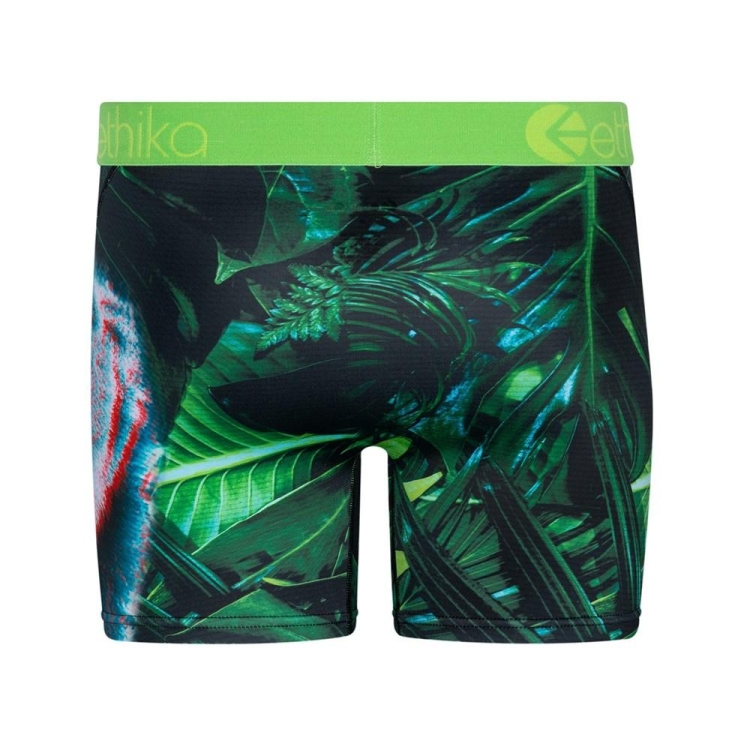 Mid Boxers Ethika Gorilla Glitch 3D Vert Homme | DVUP-71044426