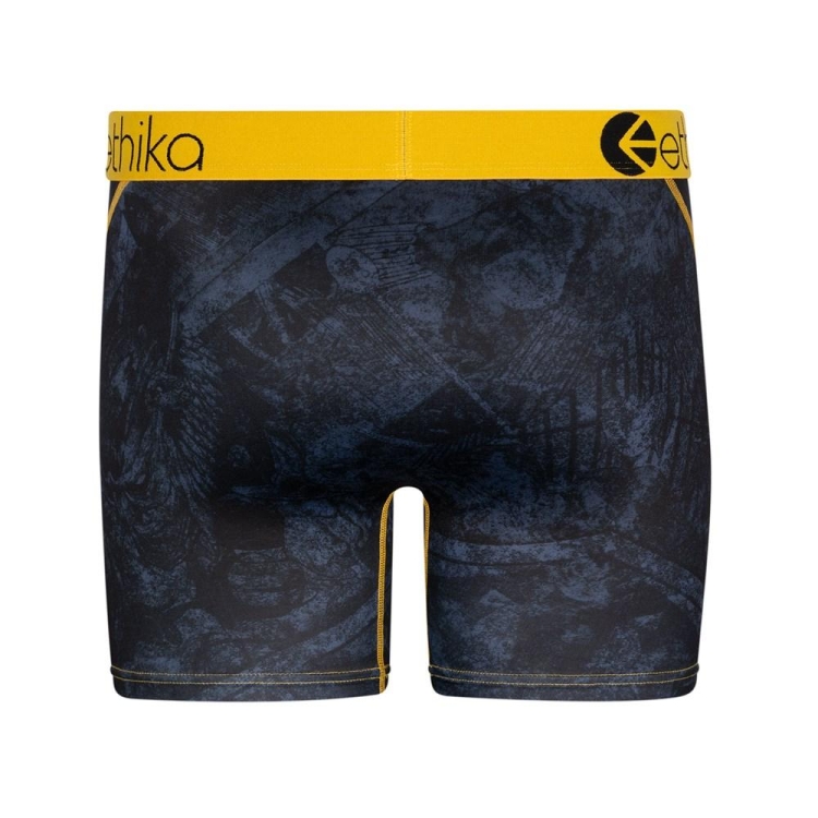 Mid Boxers Ethika Forever Noir Homme | EUVF-93952263