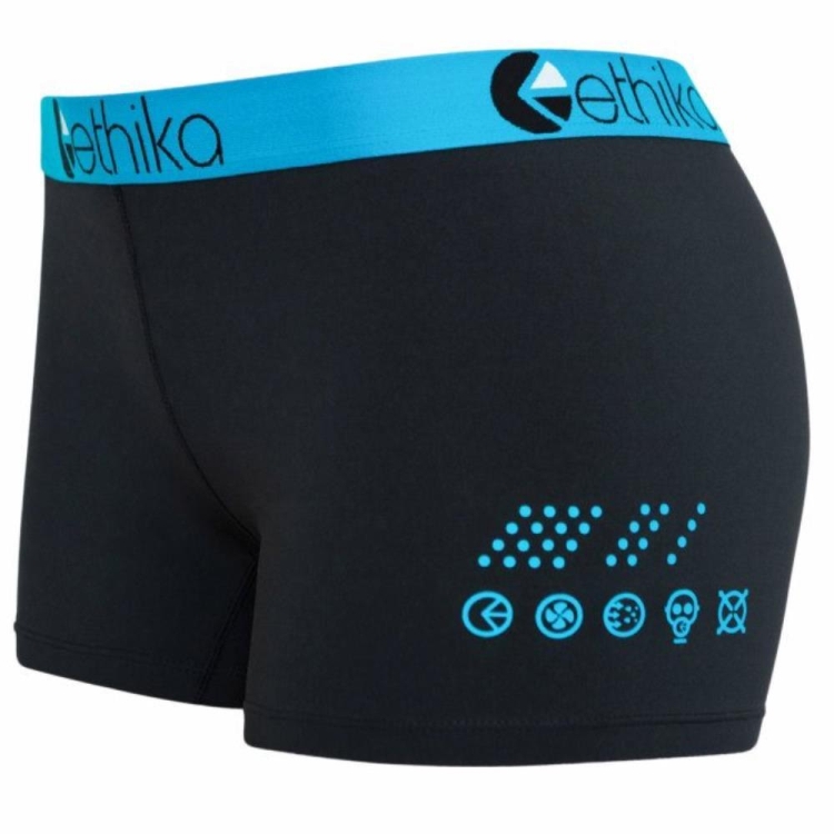 Staple Underwear Ethika Subzero Noir Bleu Femme | YKHS-62095260