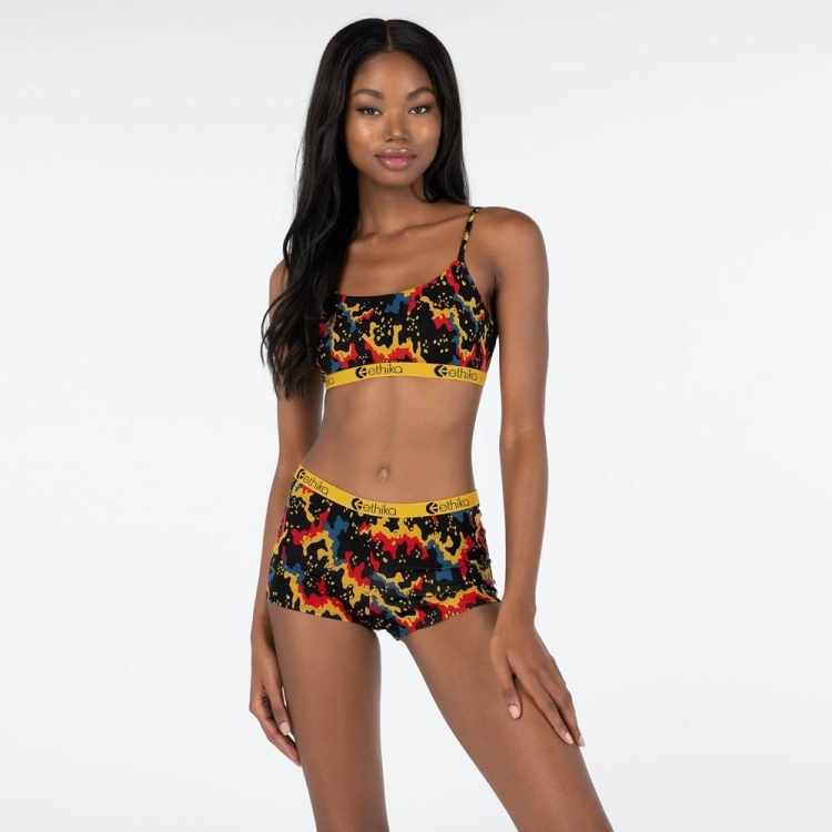 Shorty Underwear Ethika Double Dose Multicolore Femme | IBIP-44126527