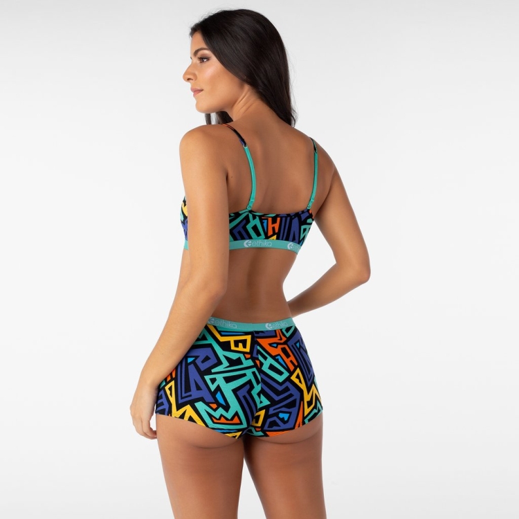 Shorty Underwear Ethika Fresh Multicolore Femme | YVLY-66419117