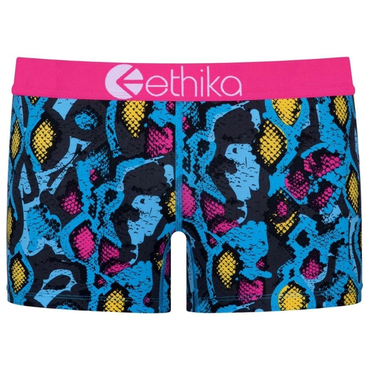 Staple Underwear Ethika Punk Viper Bleu Rose Femme | MMTR-81217790