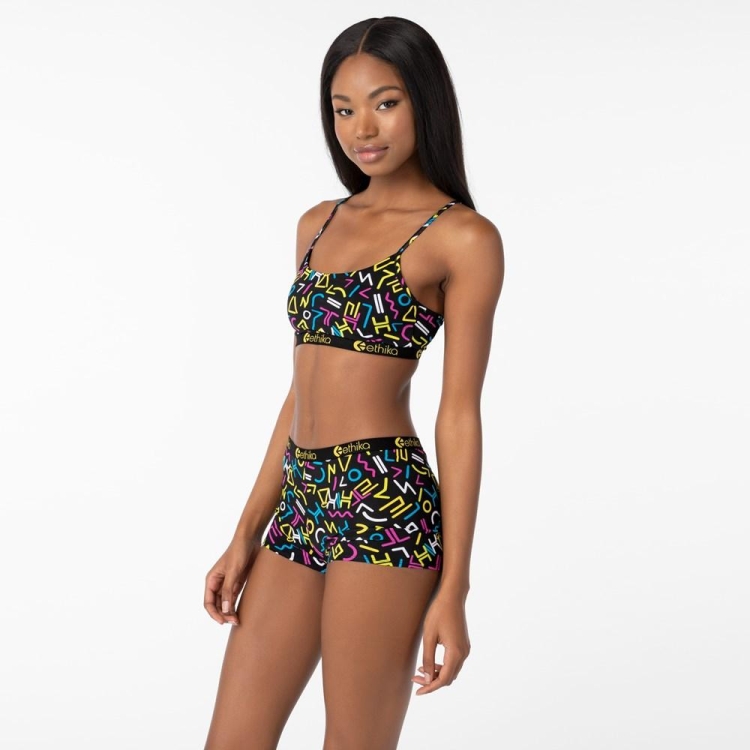 Shorty Underwear Ethika 90's Retro Multicolore Femme | GMMB-82909503