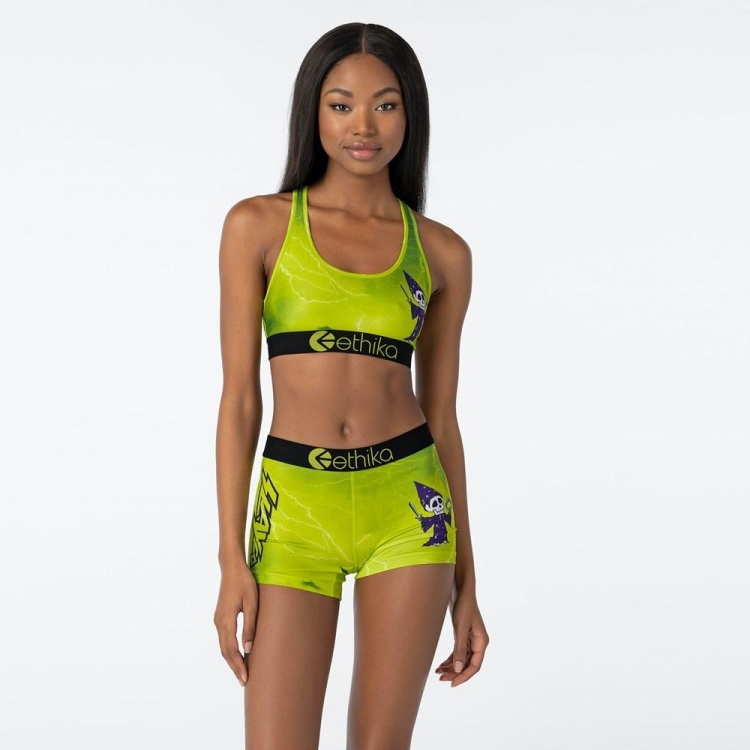 Staple Underwear Ethika Slay Wiz Vert Femme | TOKS-52278515