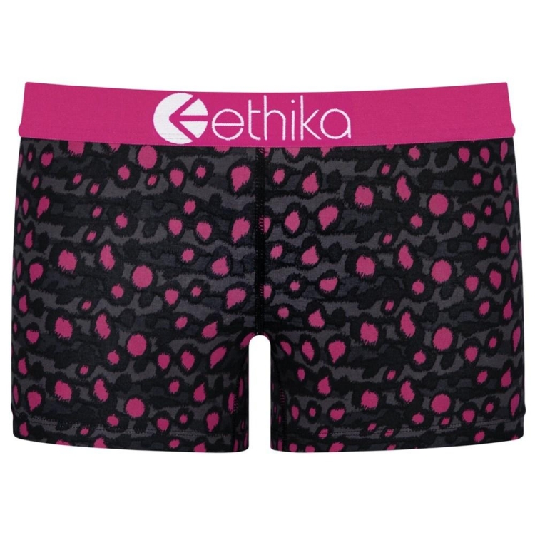 Staple Underwear Ethika Graffiti Leo Grise Rose Femme | MWZO-36078323