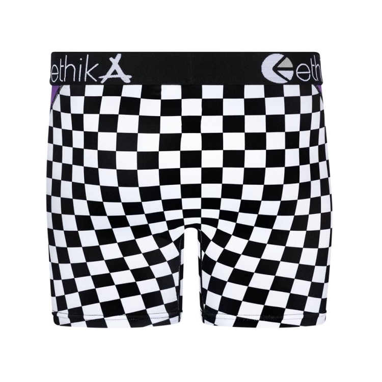 Mid Boxers Ethika Better Times Violette Homme | BVZJ-24666046