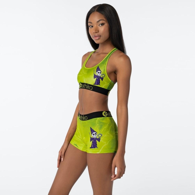 Staple Underwear Ethika Slay Wiz Vert Femme | TOKS-52278515