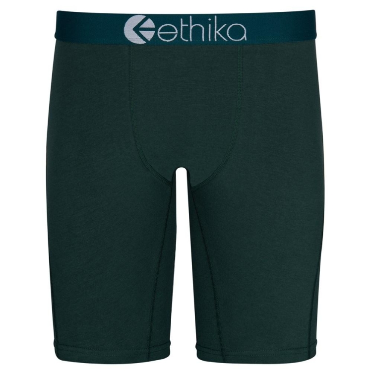 Staple Underwear Ethika Victory Vert Homme | UVGE-90395248