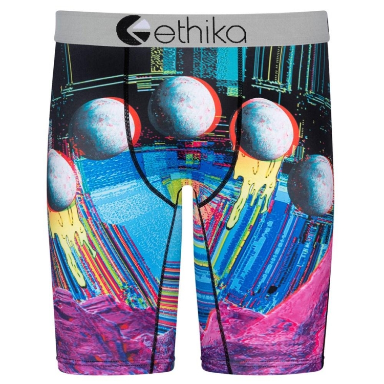 Staple Underwear Ethika Technicolor 3D Multicolore Homme | FMAE-75184390