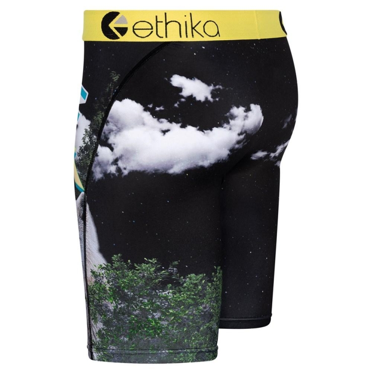 Staple Underwear Ethika The Wolf Pack Noir Homme | ZSJJ-09321291