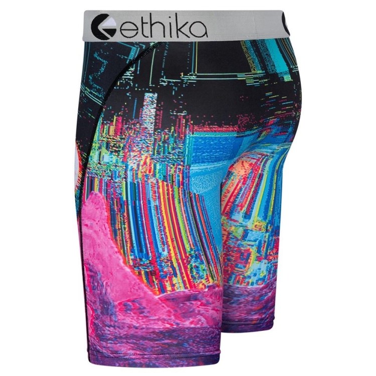 Staple Underwear Ethika Technicolor 3D Multicolore Homme | FMAE-75184390