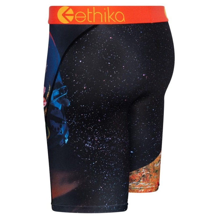 Staple Underwear Ethika Superbloom Noir Homme | WXZJ-73147916