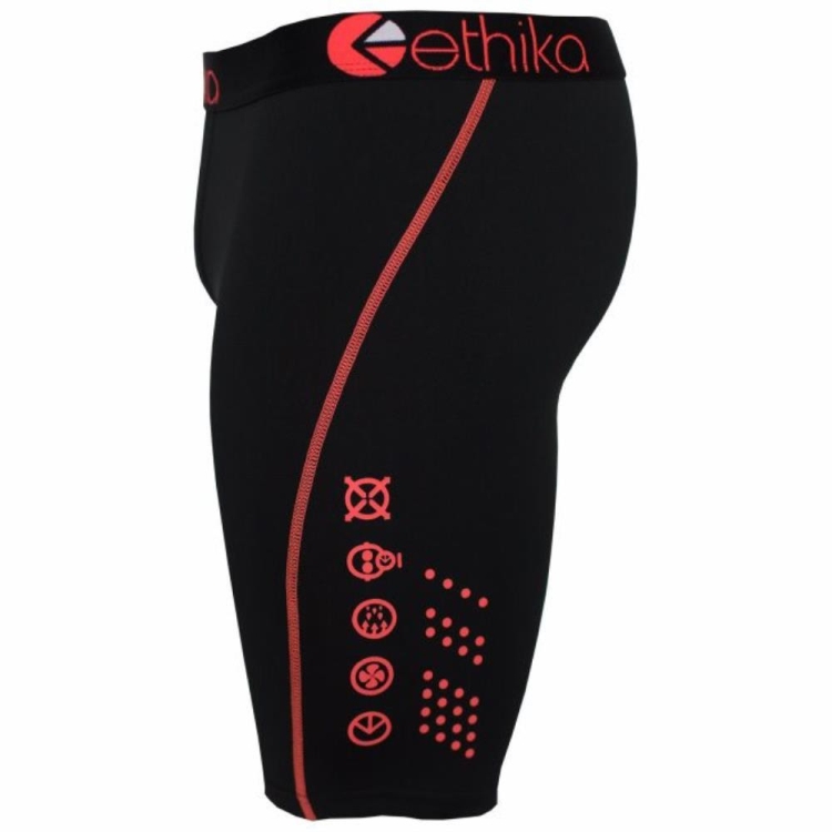 Staple Underwear Ethika Subzero Noir Homme | QCNP-36043250