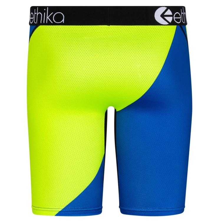 Staple Underwear Ethika VR Jersey Bleu Vert Homme | XLVP-95853584