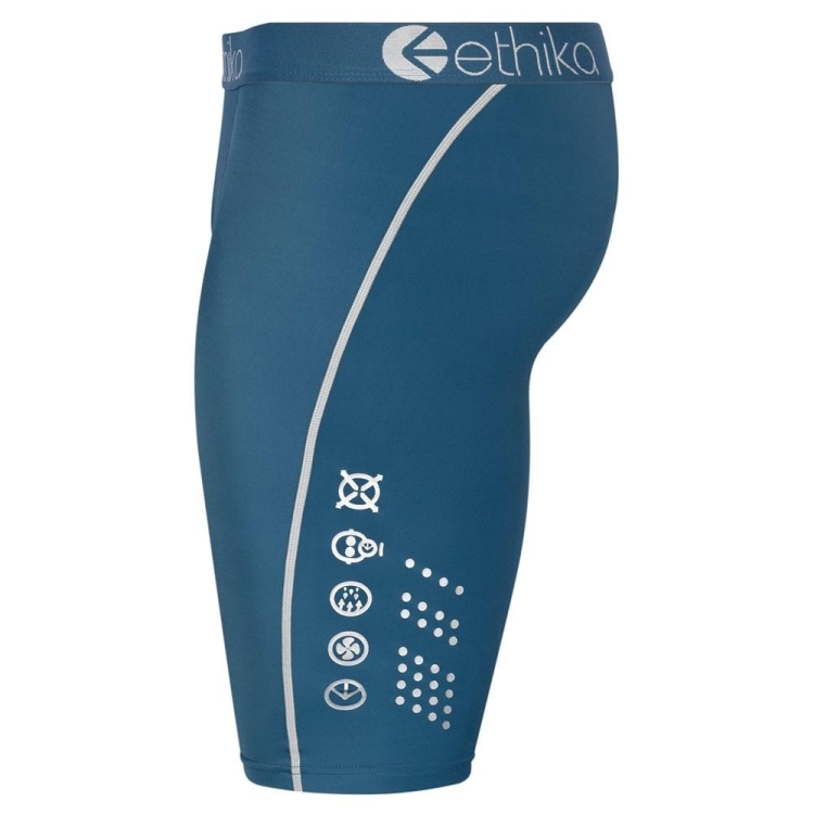 Staple Underwear Ethika SubZero Lake Bleu Homme | ISPB-26815469