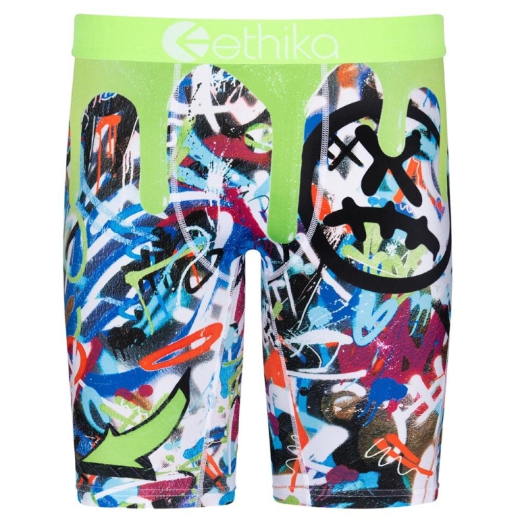 Staple Underwear Ethika Slime Vert Homme | ASYA-52737732