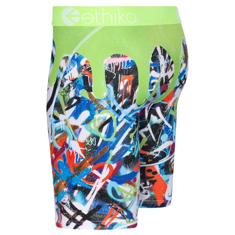 Staple Underwear Ethika Slime Vert Homme | ASYA-52737732