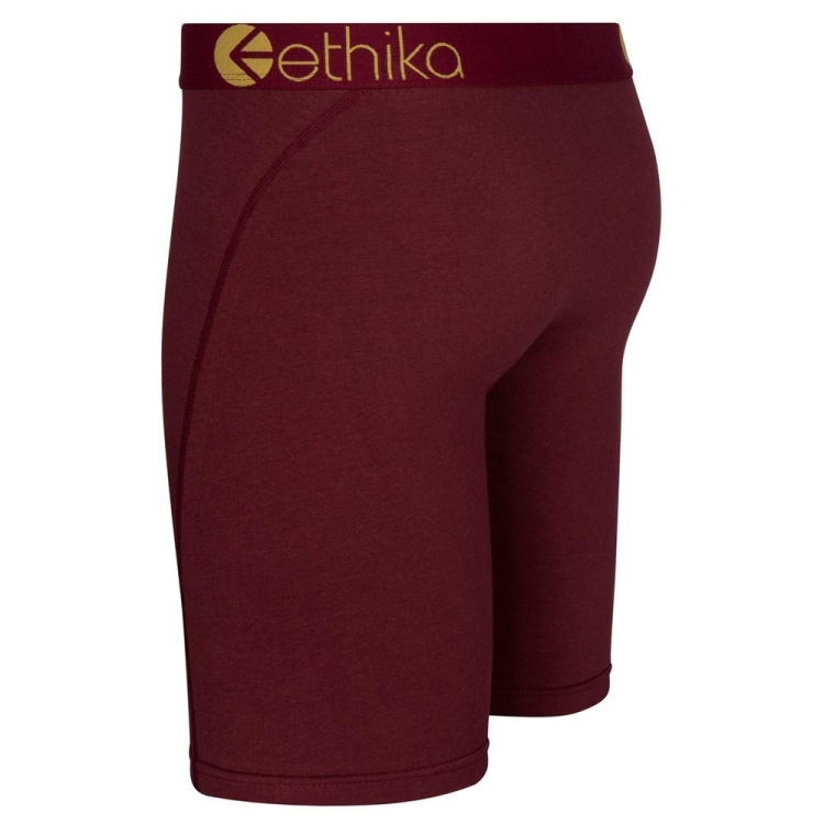 Staple Underwear Ethika Righteous Port Bordeaux Homme | HXWF-96824659