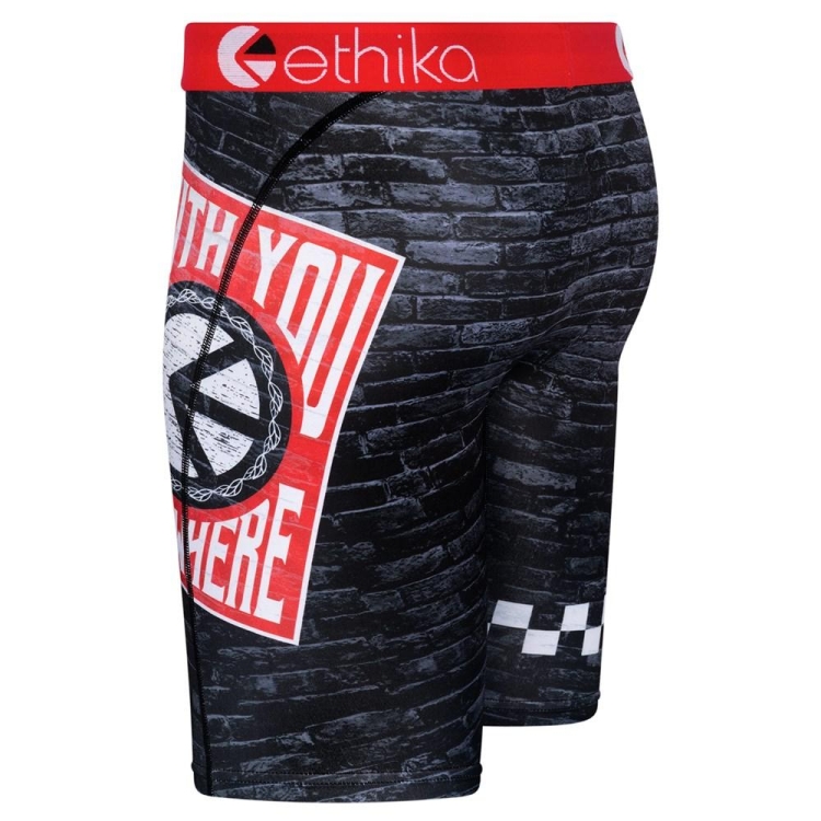 Staple Underwear Ethika Propaganda Noir Homme | ZHTD-62380011