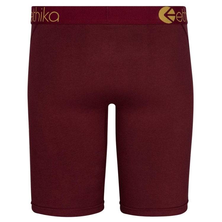 Staple Underwear Ethika Righteous Port Bordeaux Homme | HXWF-96824659