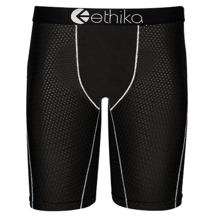 Staple Underwear Ethika Refresh Silver Noir Homme | PPGJ-60049525