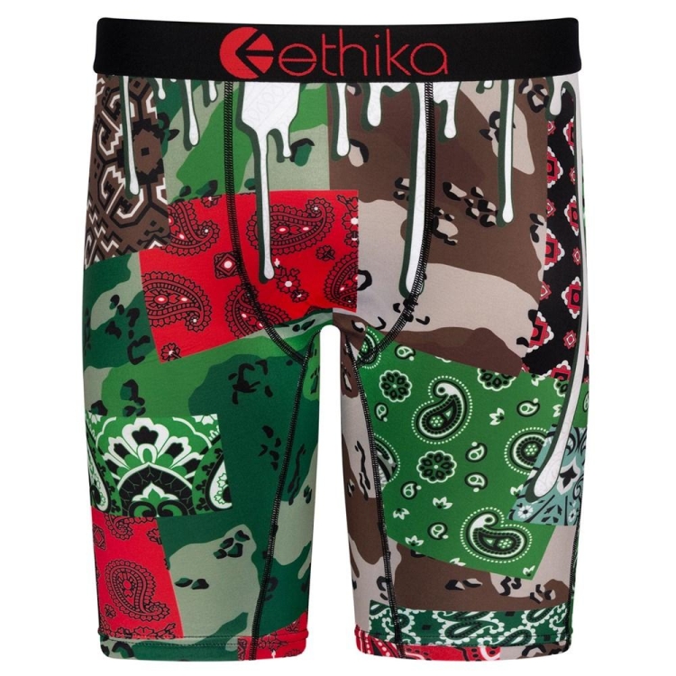 Staple Underwear Ethika Paisley Camo Multicolore Homme | OARW-07292237