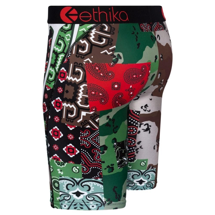 Staple Underwear Ethika Paisley Camo Multicolore Homme | OARW-07292237