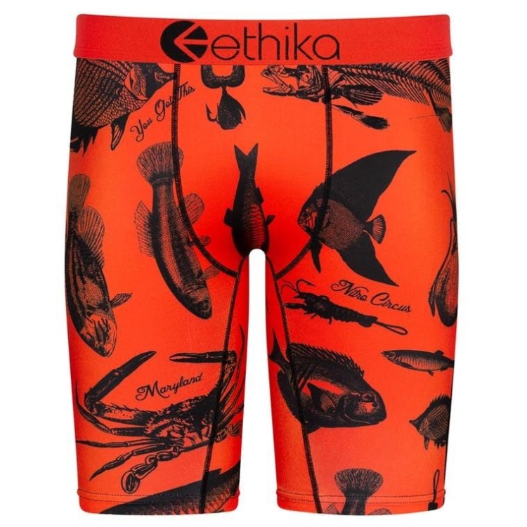 Staple Underwear Ethika Maryland Orange Homme | IBFL-35683215