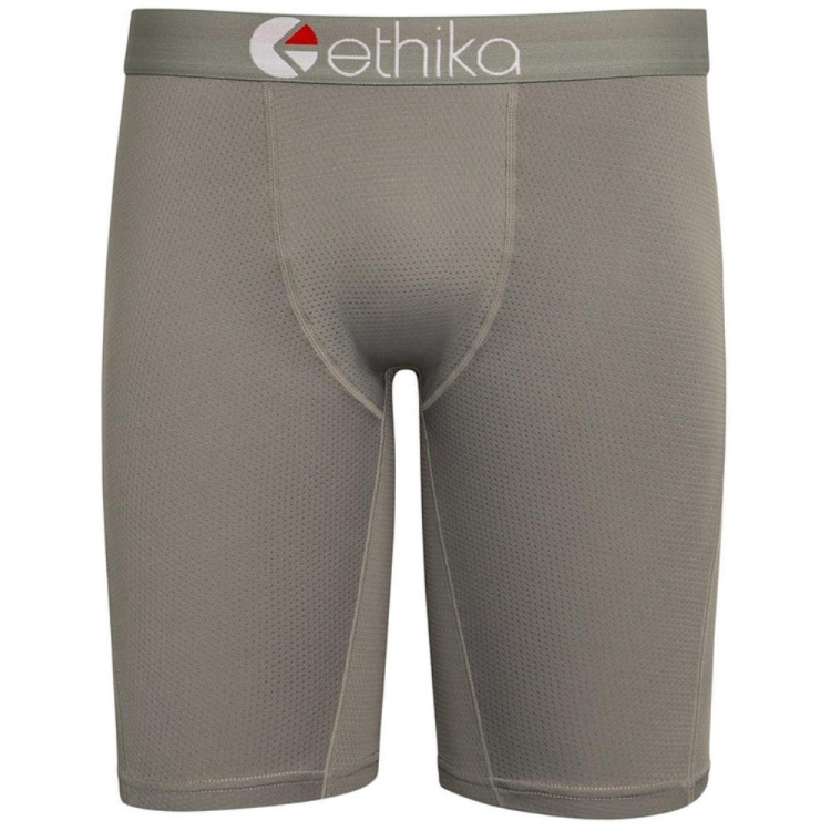 Staple Underwear Ethika MicroMesh Grise Homme | TAJO-06316018