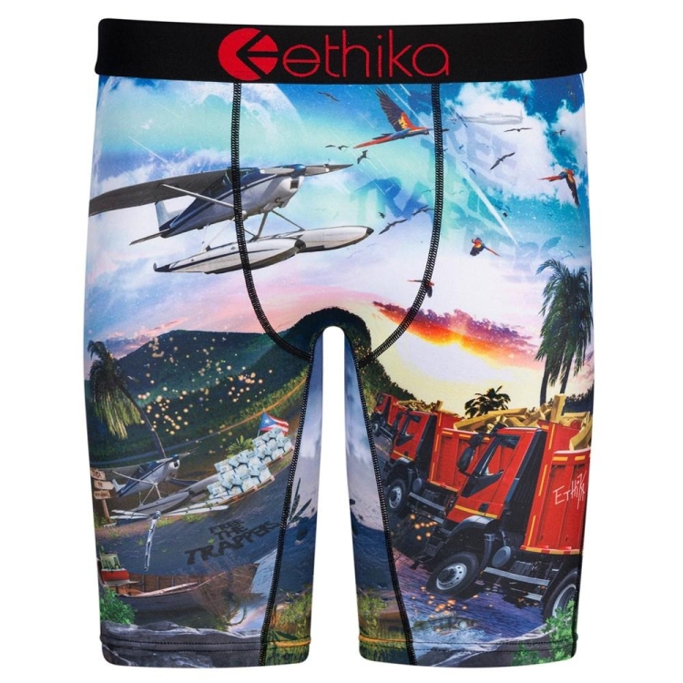 Staple Underwear Ethika Isla De Encanto Multicolore Homme | ZLED-09680285