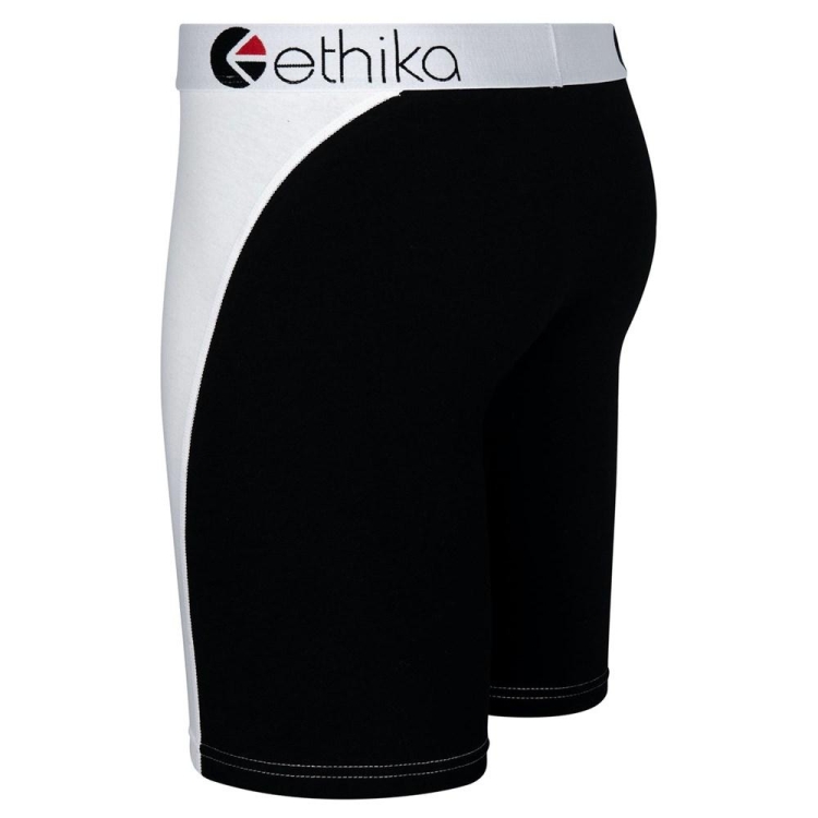 Staple Underwear Ethika OG Contrast Blanche Noir Homme | JEAU-56475728