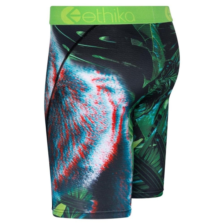 Staple Underwear Ethika Gorilla Glitch 3D Vert Homme | ZUBU-52341167