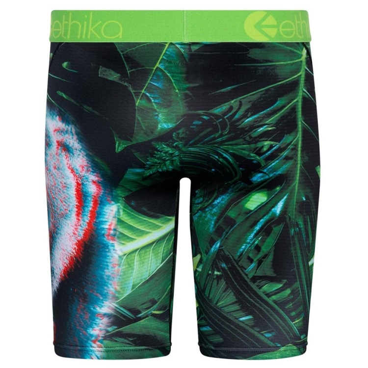 Staple Underwear Ethika Gorilla Glitch 3D Vert Homme | ZUBU-52341167