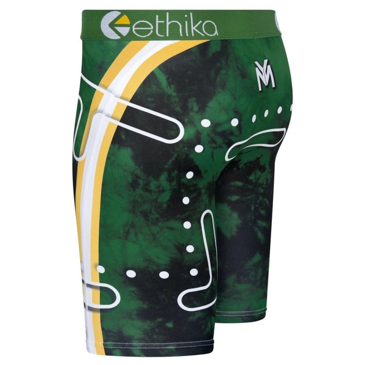 Staple Underwear Ethika Go Pac Go Vert Homme | DOOI-61672685