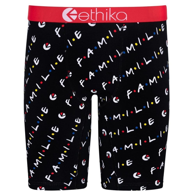 Staple Underwear Ethika Familie Noir Homme | GVVY-41982392