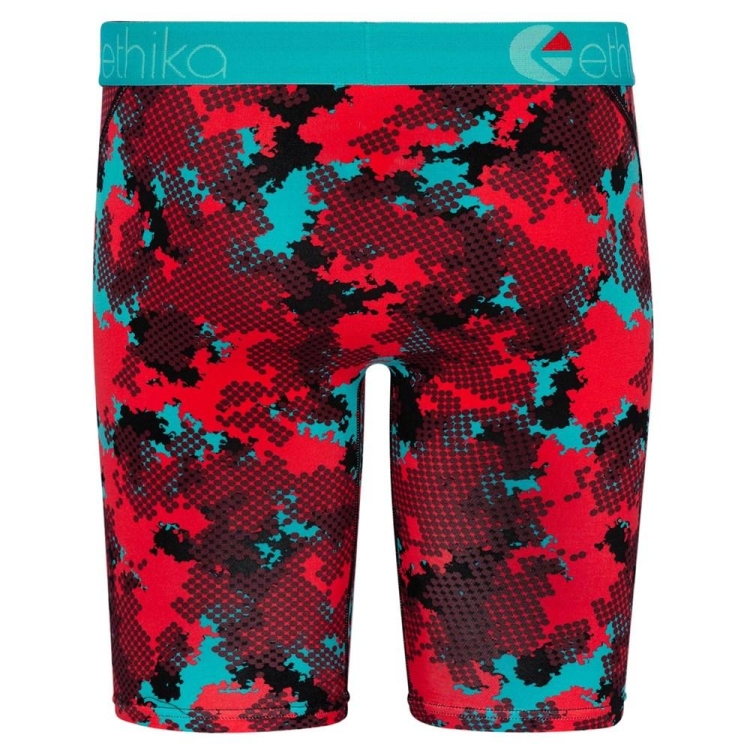 Staple Underwear Ethika Halftone Rouge Bleu Homme | TKGA-58759691