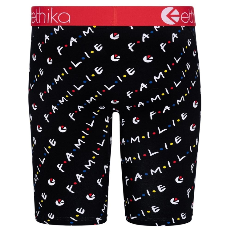 Staple Underwear Ethika Familie Noir Homme | GVVY-41982392