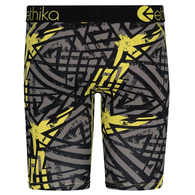 Staple Underwear Ethika Electric Labryinth Grise Homme | AJHL-89856915