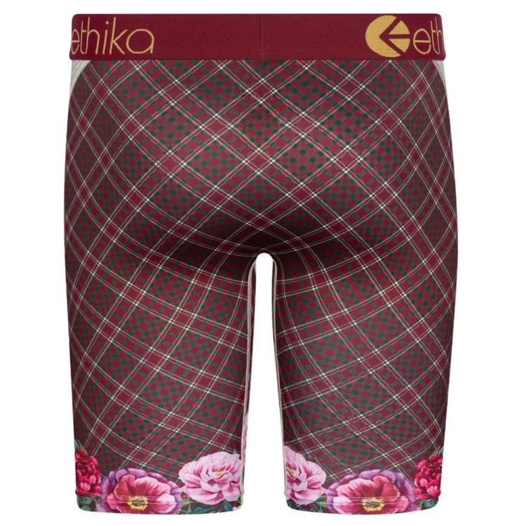 Staple Underwear Ethika Ethikafication Blanche Bordeaux Homme | XWGE-73606339