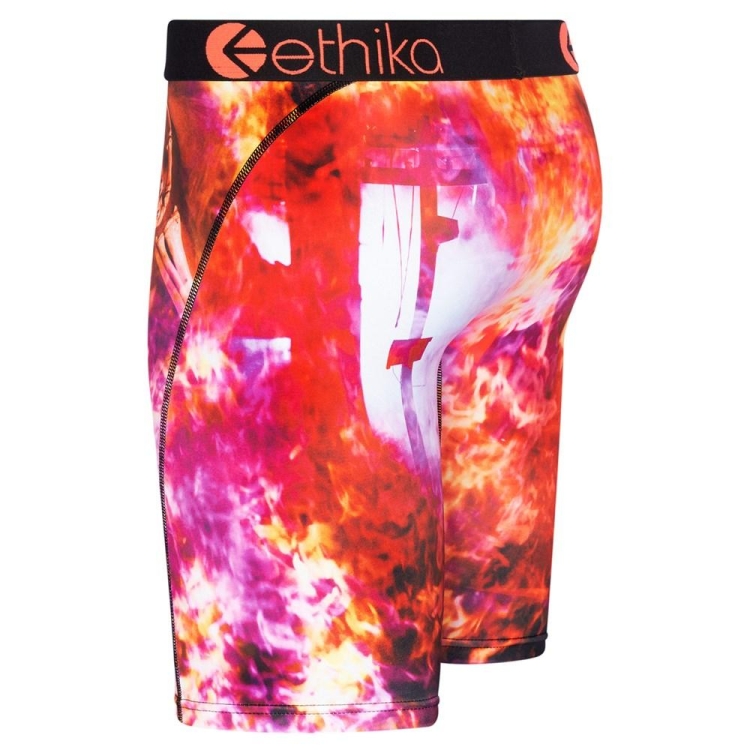 Staple Underwear Ethika Damsel Orange Homme | HGCR-24806190