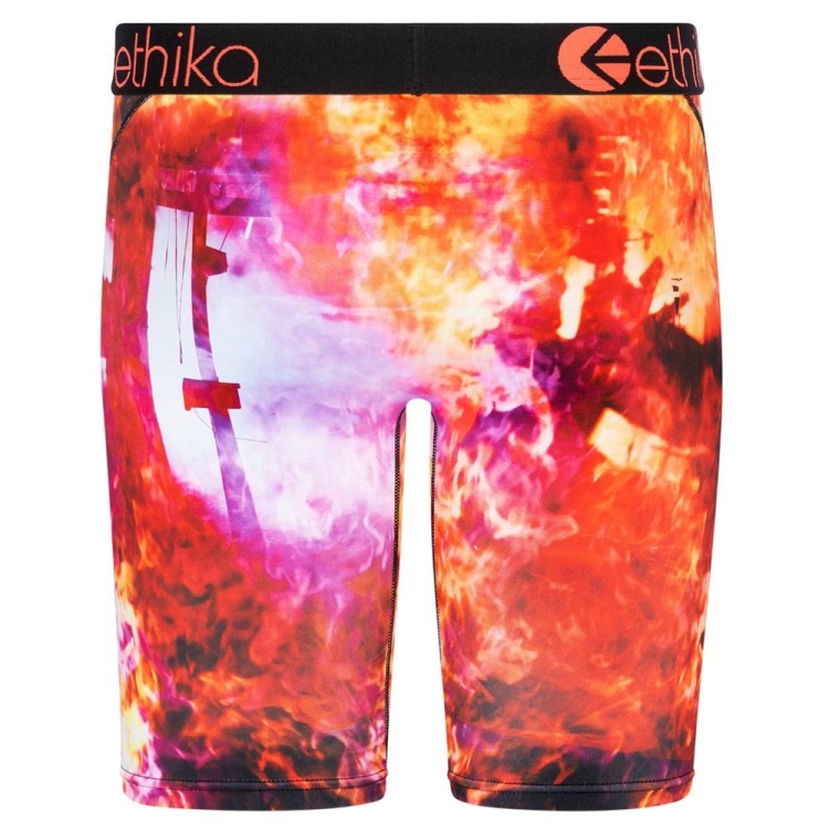 Staple Underwear Ethika Damsel Orange Homme | HGCR-24806190